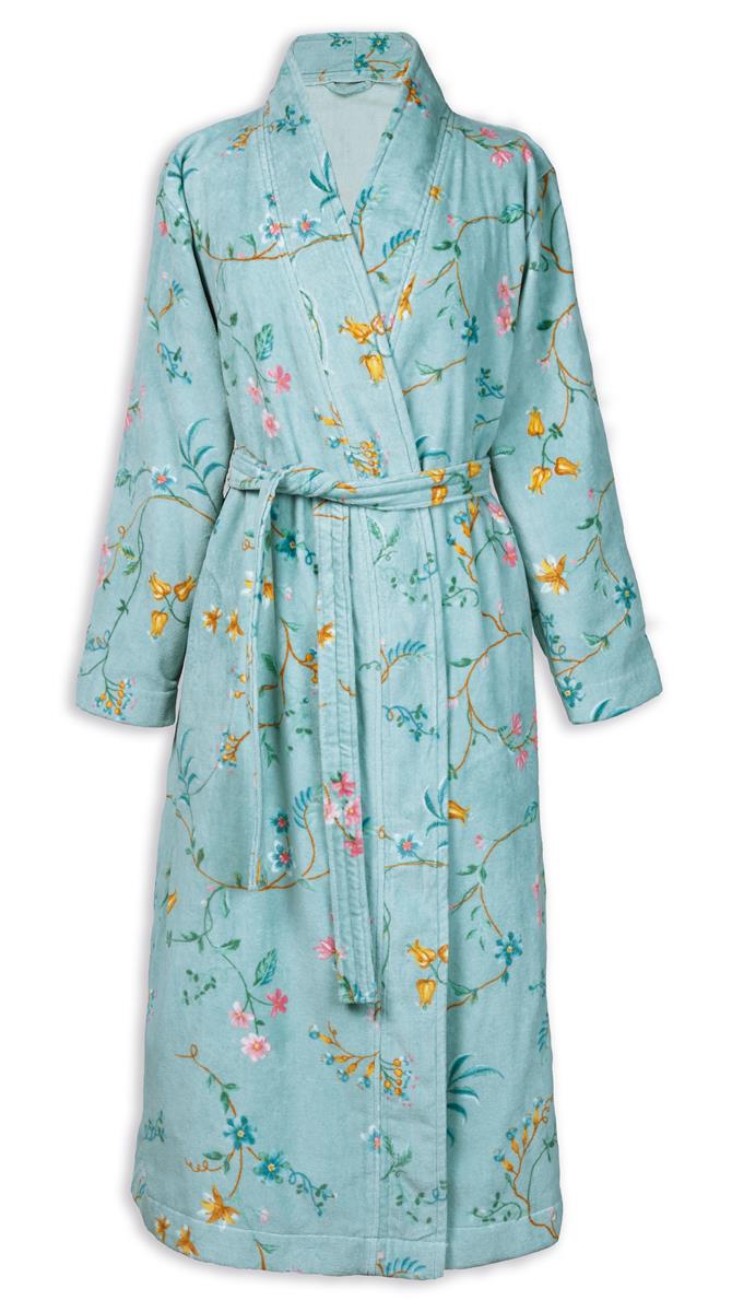Pip Studio Les Fleurs Bathrobe - Blue