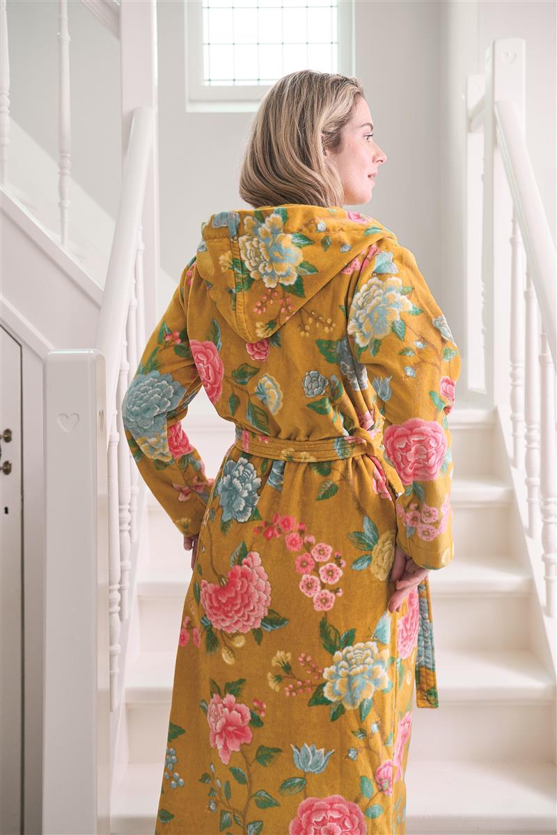 Pip Studio Good Evening Bathrobe - Yellow