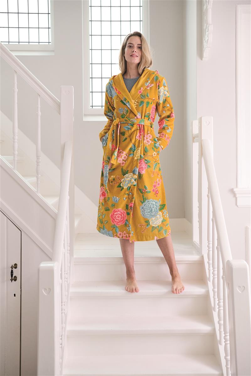 Pip Studio Good Evening Bathrobe - Yellow