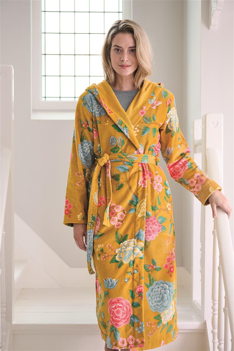 Pip Studio Good Evening Bathrobe - Yellow