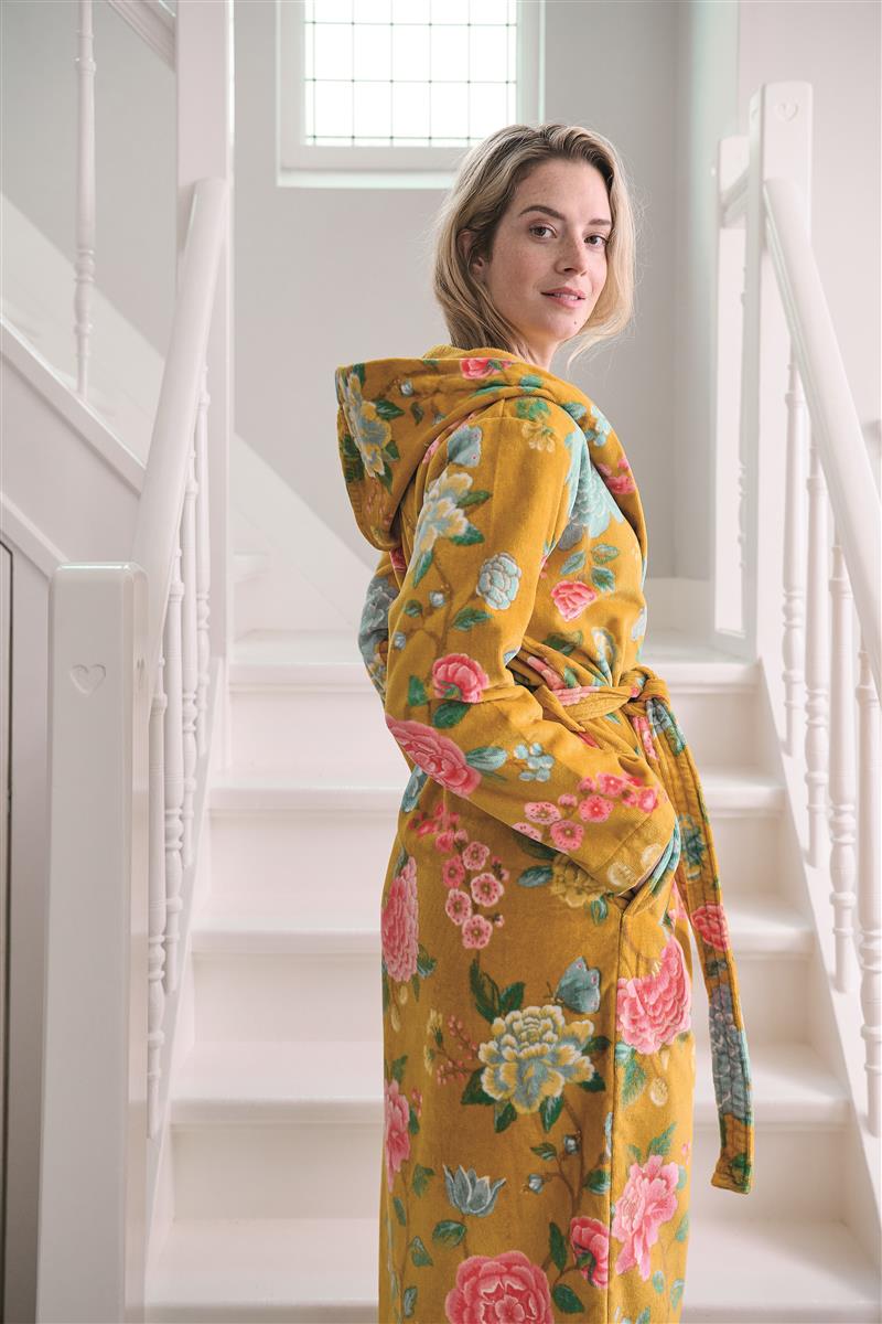Pip Studio Good Evening Bathrobe - Yellow