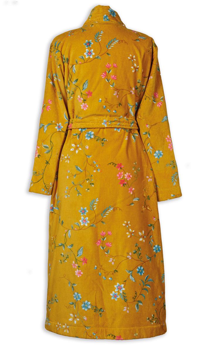 Pip Studio Les Fleurs Bathrobe - Yellow