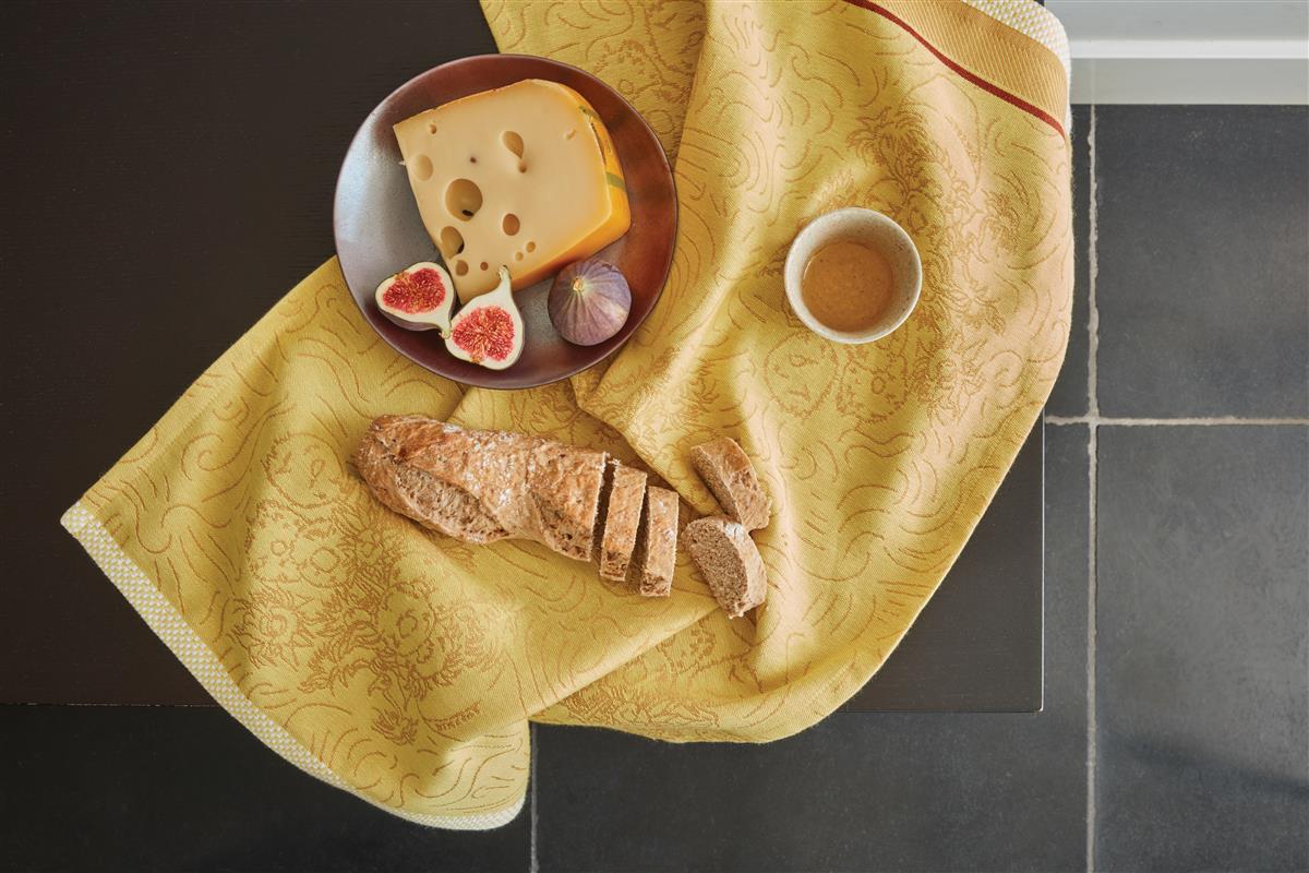 Beddinghouse x Van Gogh Museum Tournesol Tea Theedoek - Geel