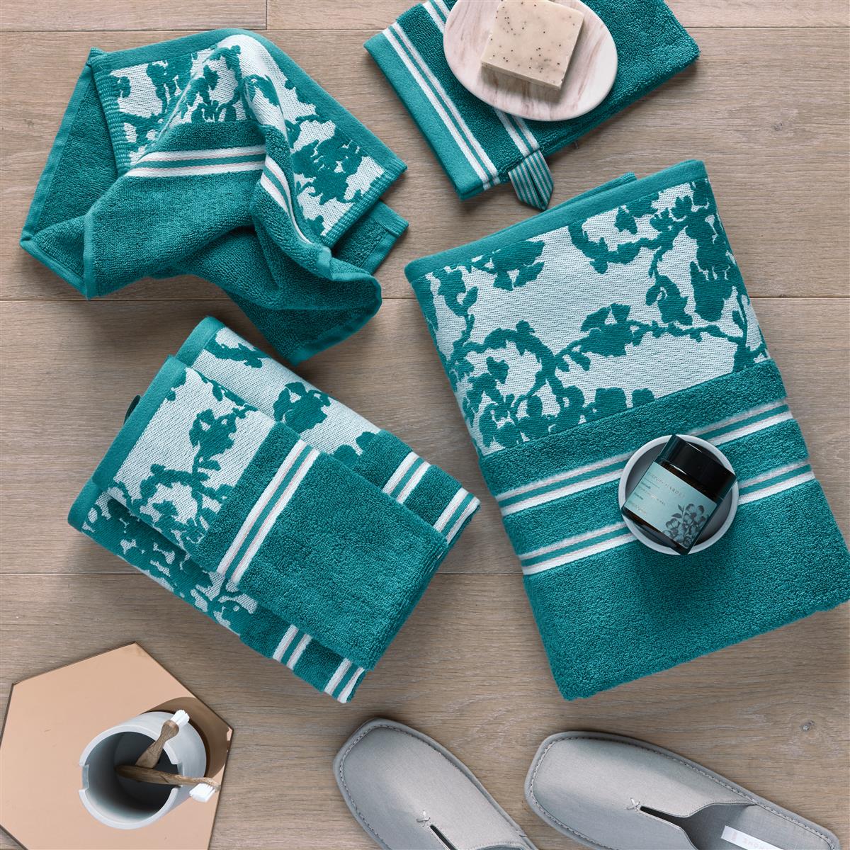 Beddinghouse x Van Gogh Museum Fleurir Badtextiel - Blauw