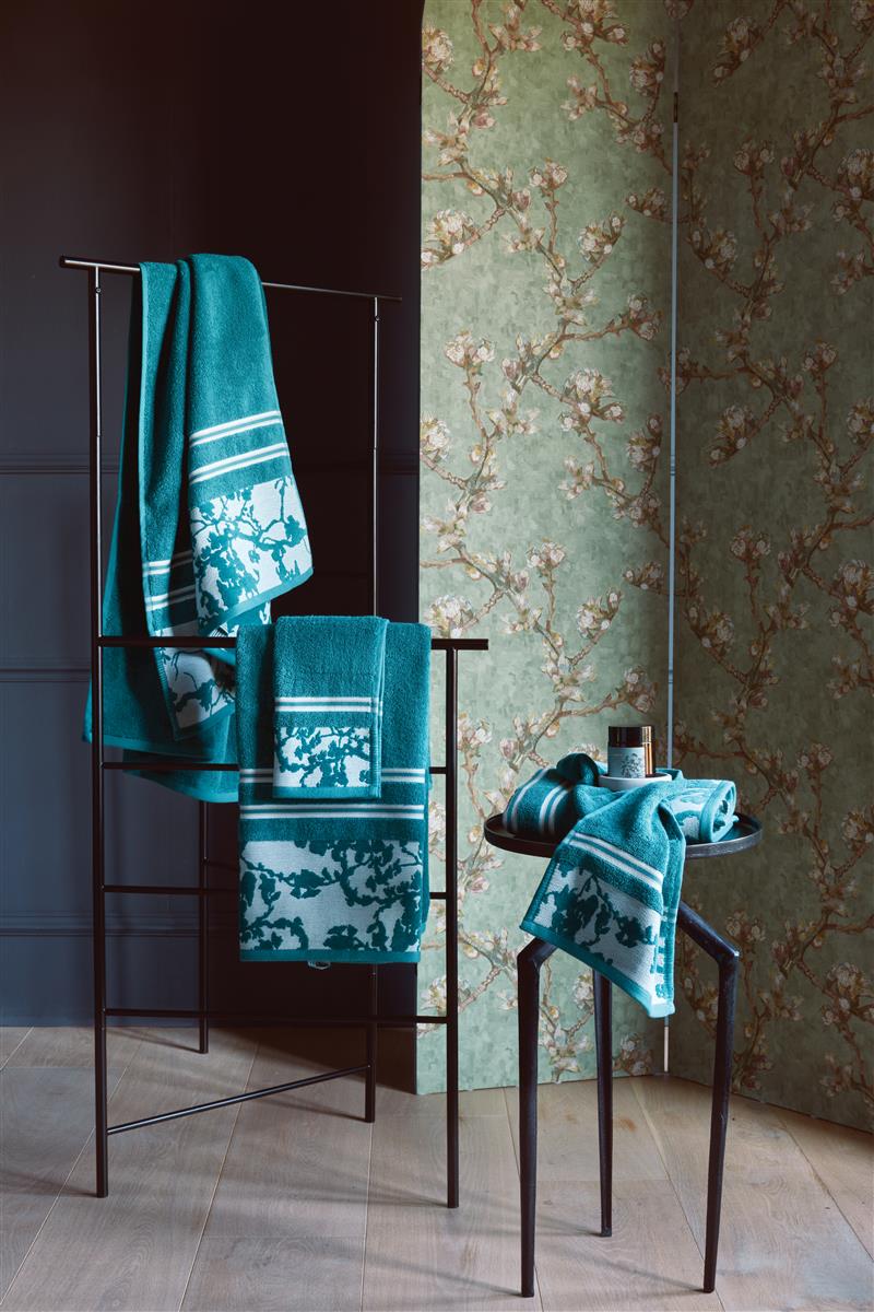 Beddinghouse x Van Gogh Museum Fleurir Badtextiel - Blauw