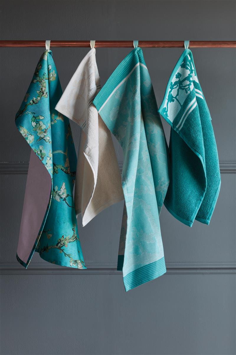 Beddinghouse x Van Gogh Museum Fleurir Badtextiel - Blauw