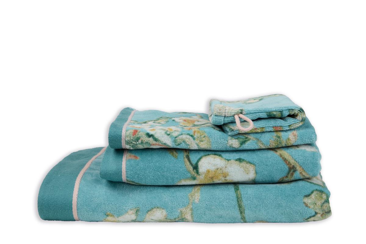Beddinghouse x Van Gogh Museum Blossom Badtextiel - Blauw