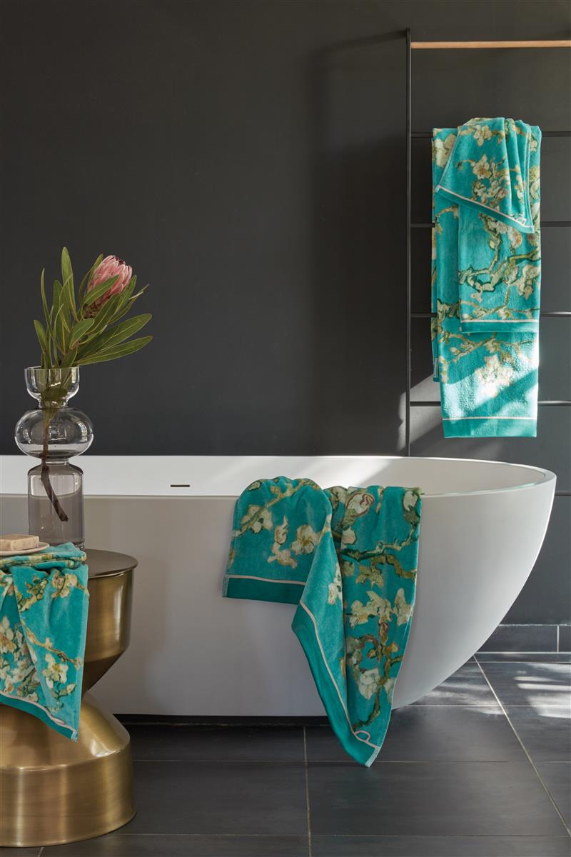 Beddinghouse x Van Gogh Museum Blossom Bath Textiles - Blue