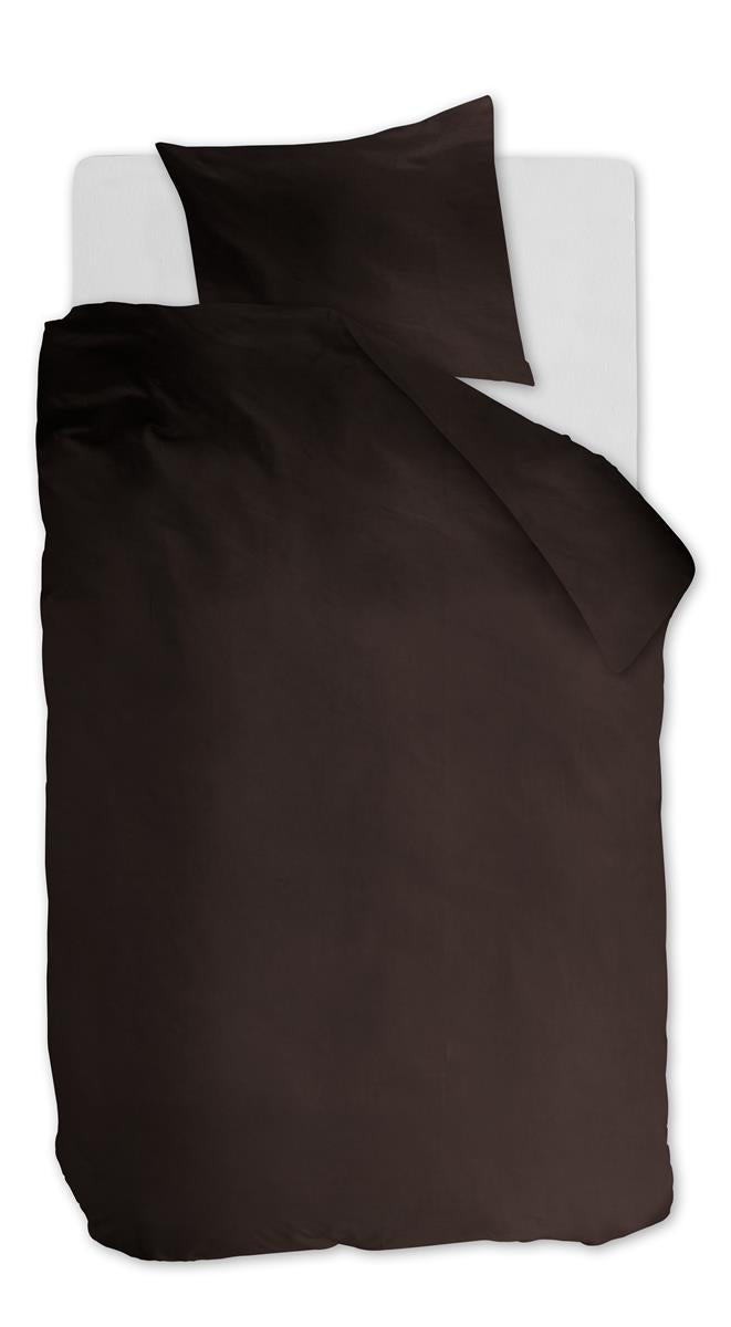 Ambiante Cotton Uni duvet cover - Brown