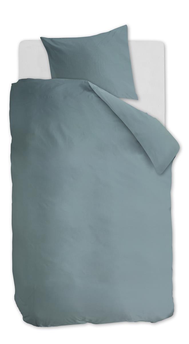 Ambiante Cotton Uni dekbedovertrek - Blauw