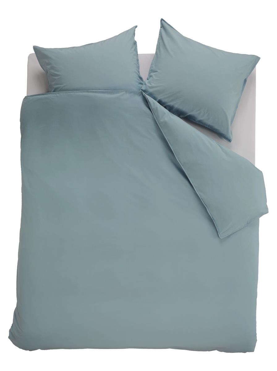 Ambiante Cotton Uni dekbedovertrek - Blauw