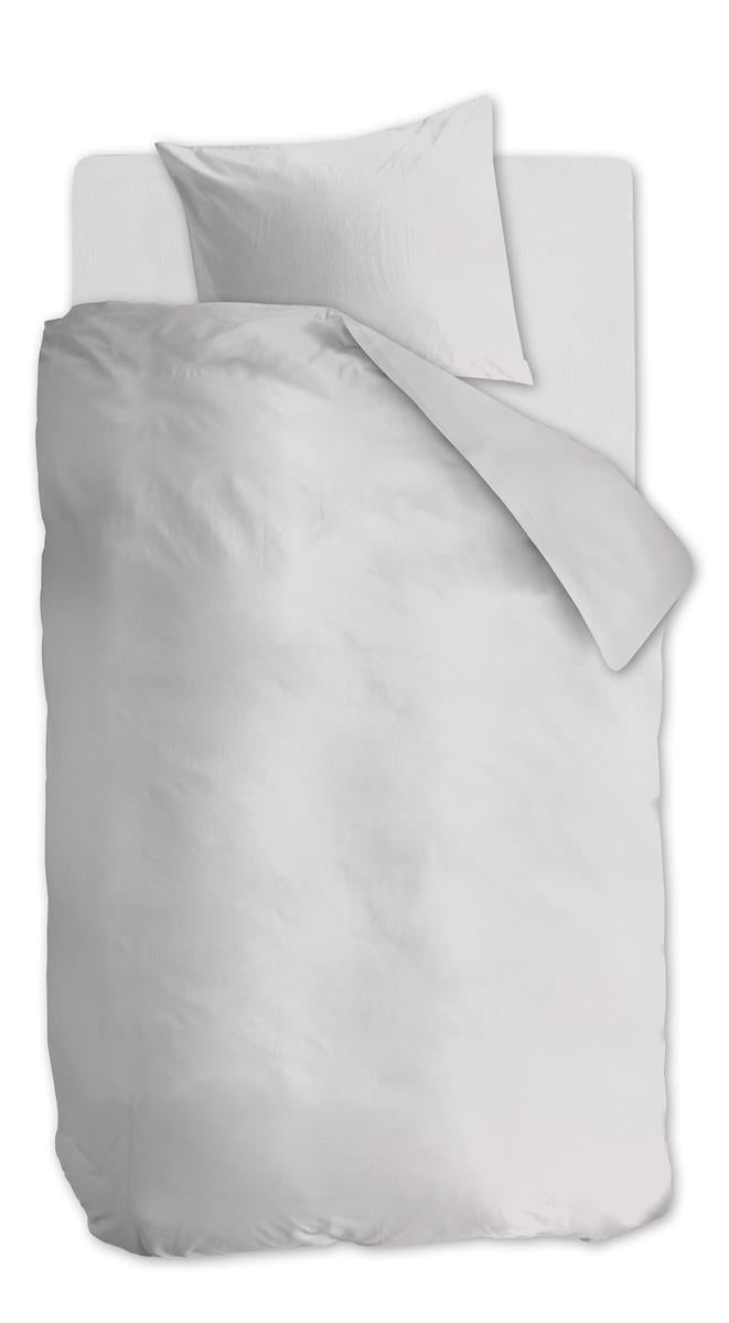 Ambiante Cotton Uni dekbedovertrek - Wit