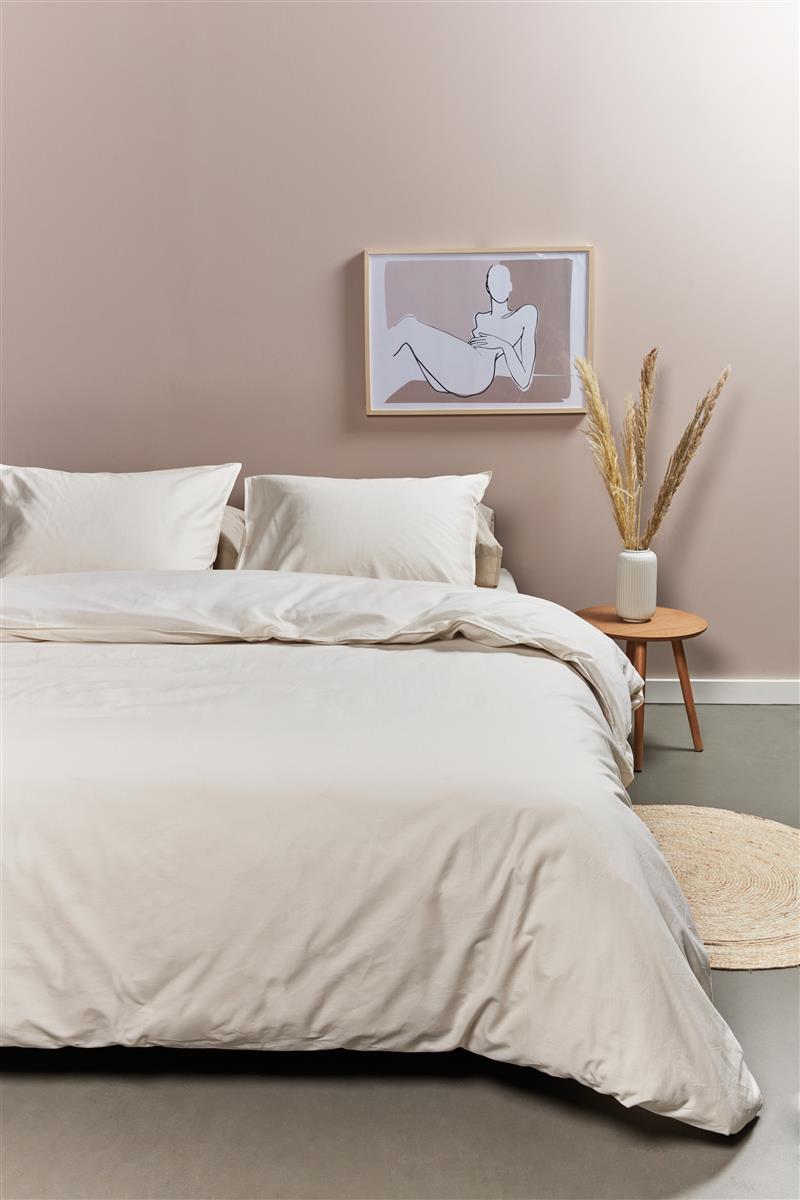 Ambiante Cotton Uni duvet cover - Off-white