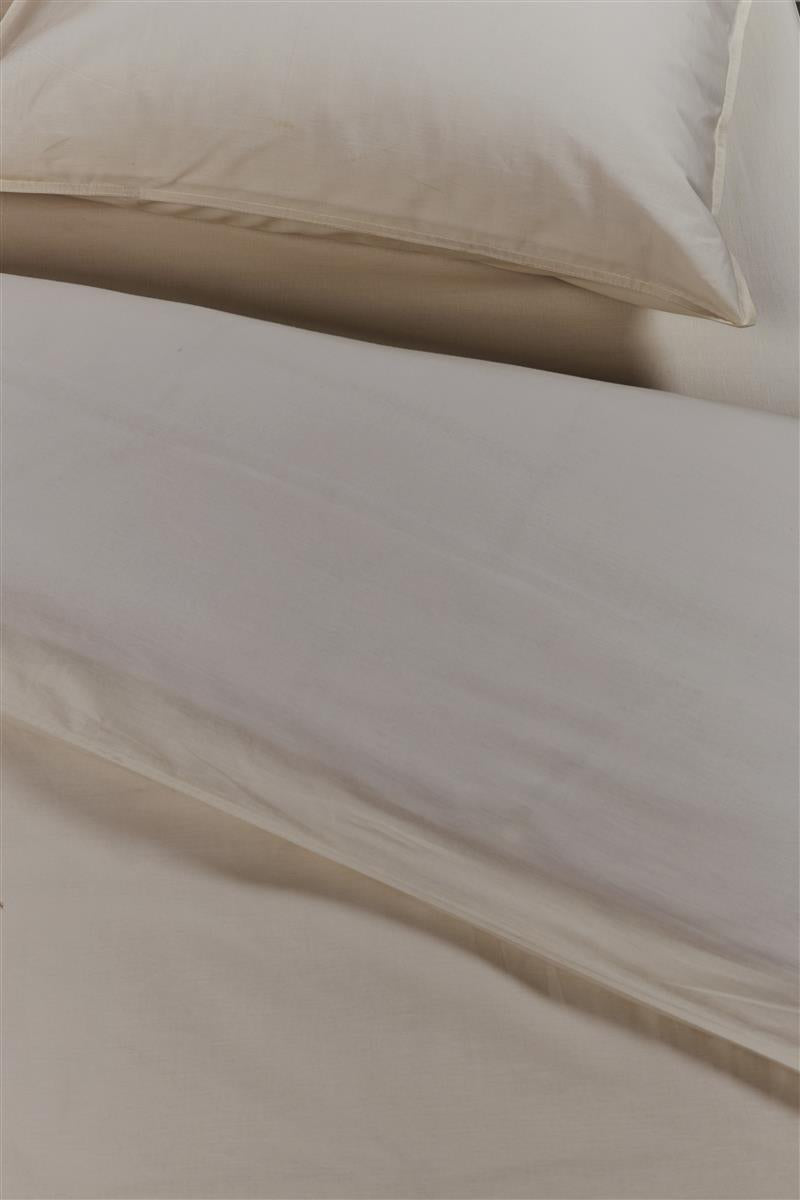 Ambiante Cotton Uni dekbedovertrek - Taupe