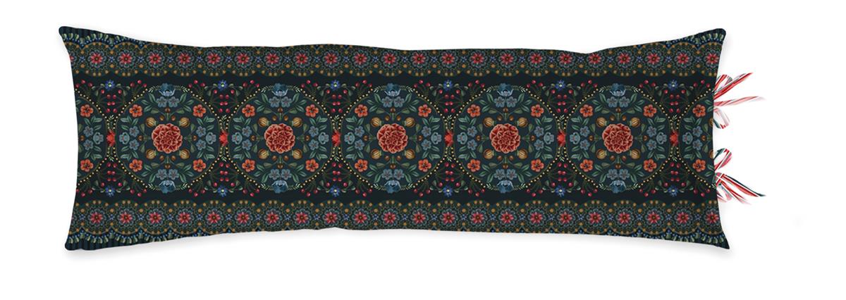 Pip Studio Forest Carpet Long Sierkussen - 30x90 cm - Donker Blauw
