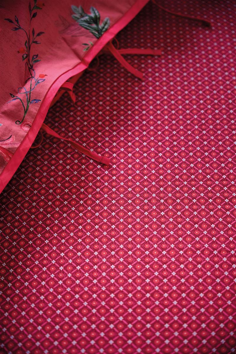 Pip Studio Fitted Sheet - Percale Cotton - Red