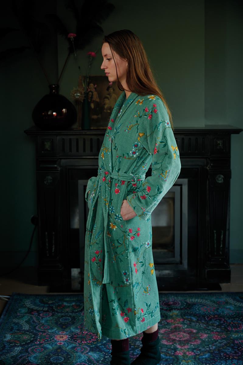 Pip Studio Les Fleurs Badjas - Groen