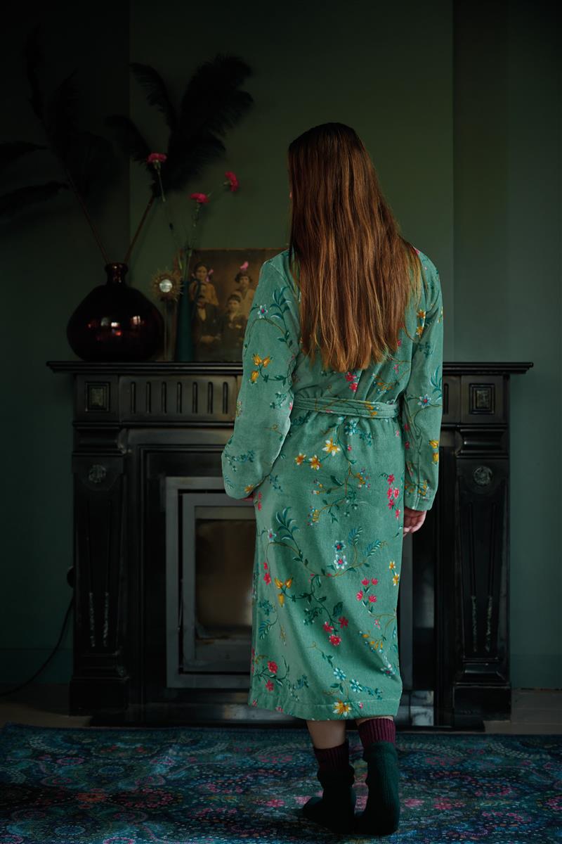 Pip Studio Les Fleurs Badjas - Groen