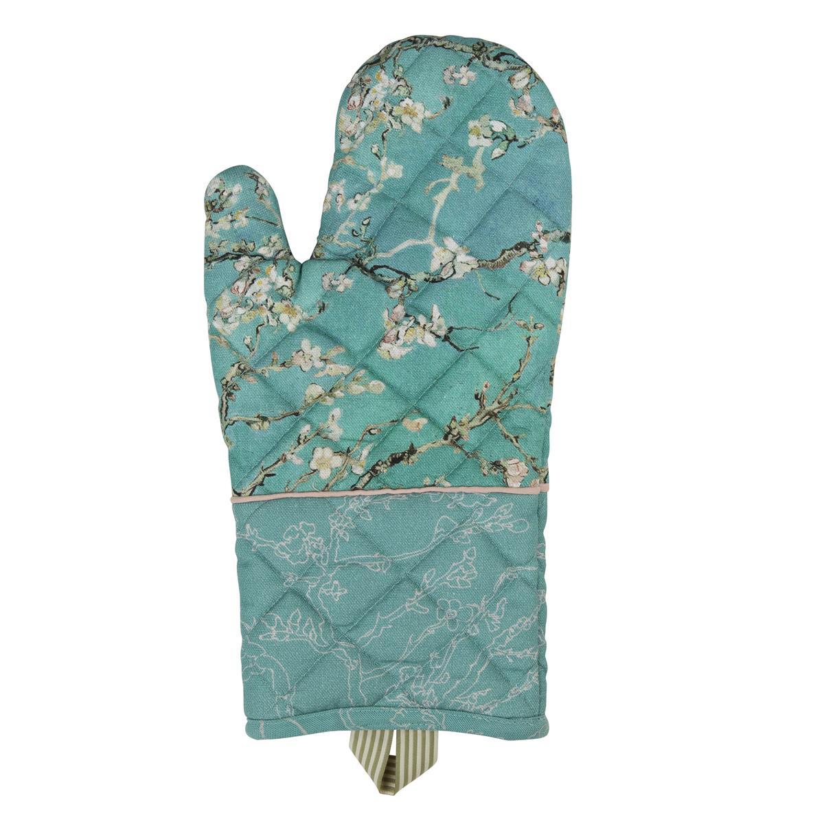 Beddinghouse x Van Gogh Museum Blossom - Oven glove set of 2 - One Size - Blue