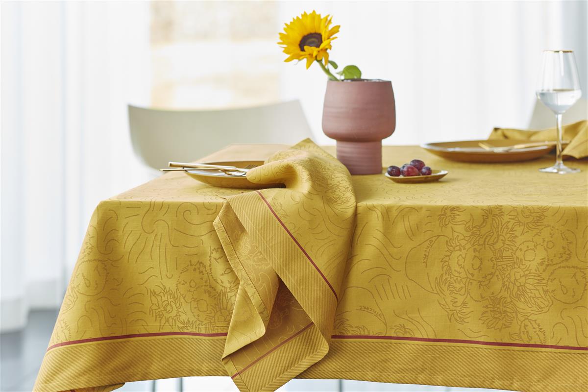 Beddinghouse x Van Gogh Museum Tournesol Tablecloth Tafelkleed - Geel