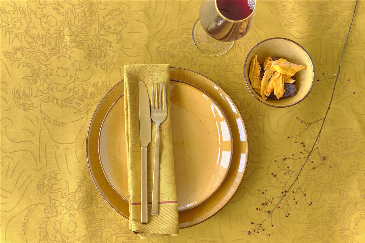 Beddinghouse x Van Gogh Museum Tournesol Tablecloth Tafelkleed - Geel