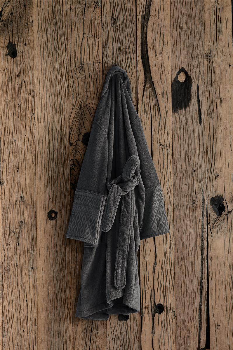 Riviera Maison Beyond Bathrobe - Gray