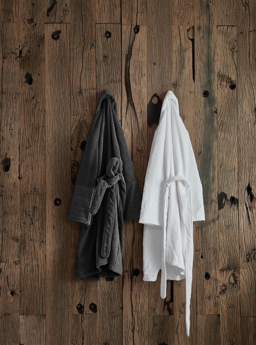 Riviera Maison Beyond Bathrobe - Gray