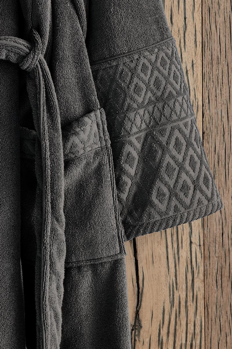 Riviera Maison Beyond Bathrobe - Gray