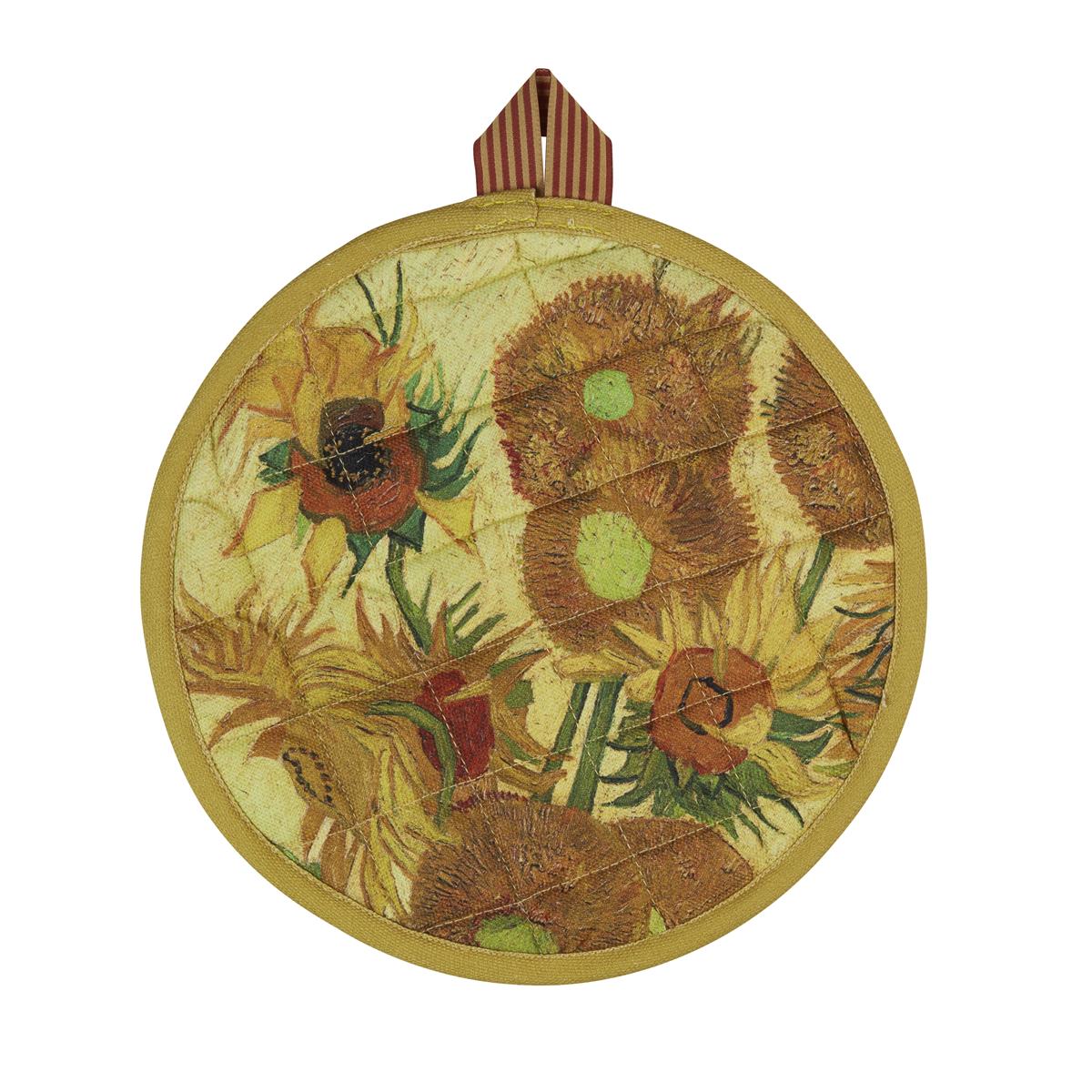 Beddinghouse x Van Gogh Museum Sunflower - Pannenlap set van 2 - One Size - Geel