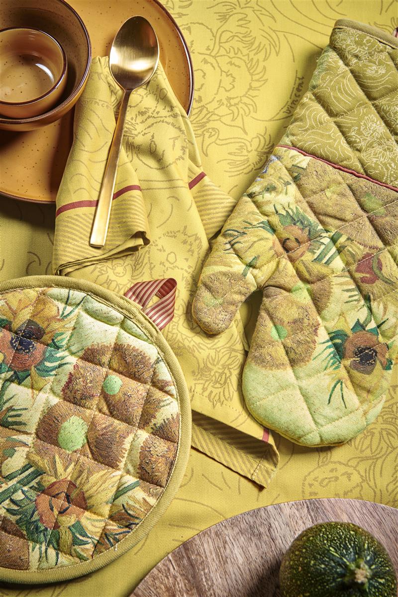 Beddinghouse x Van Gogh Museum Sunflower - Potholder set of 2 - One Size - Yellow