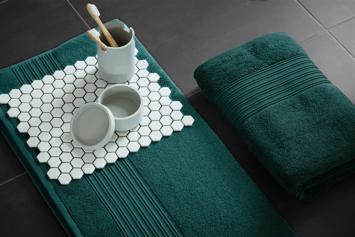 Beddinghouse Sheer Badtextiel - Donker Groen