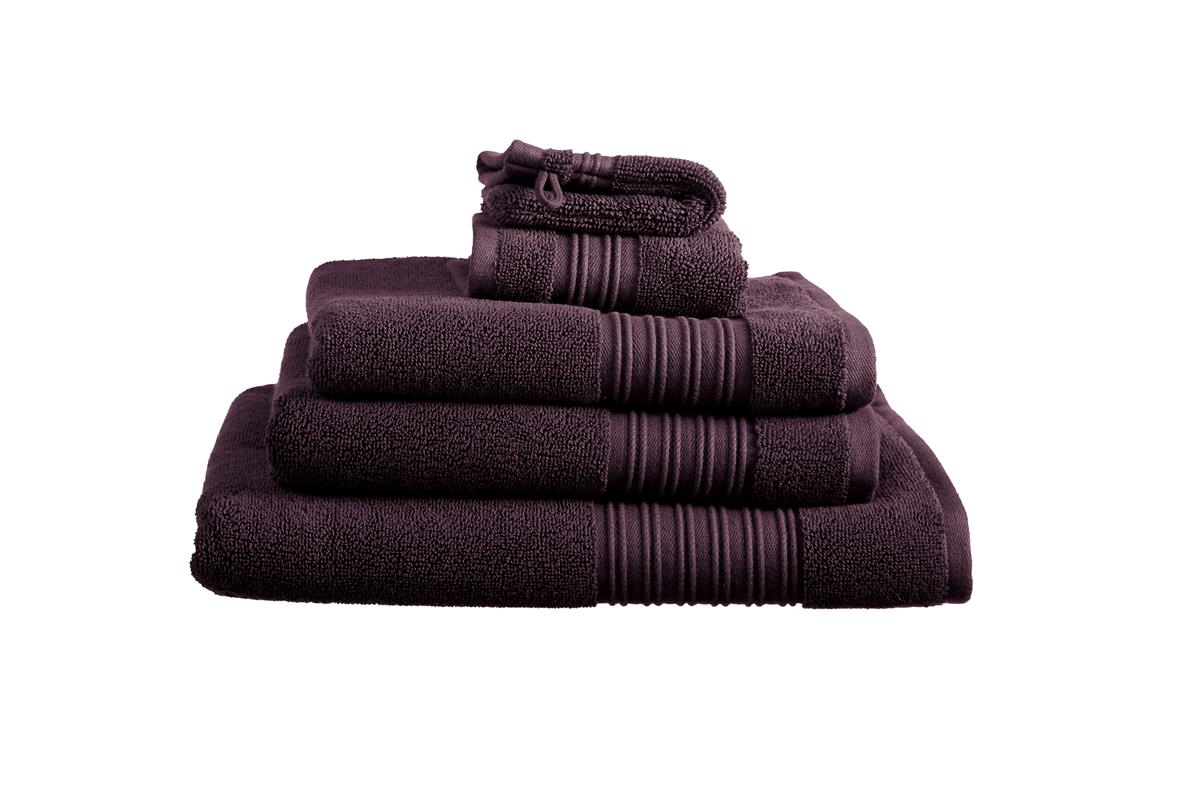 Beddinghouse Sheer Bath Textiles - Dark Red