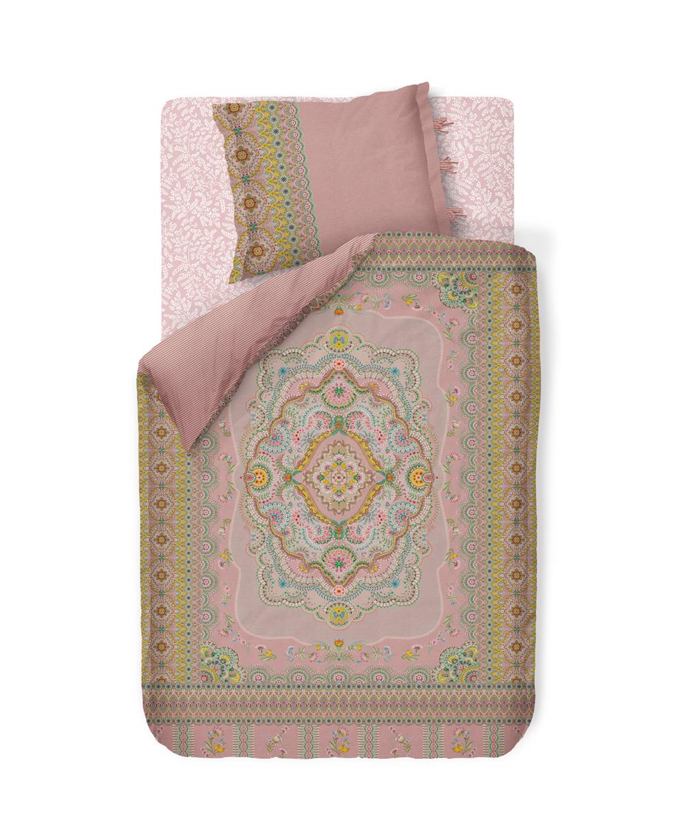 Pip Studio Hoeslaken - Katoen - Roze