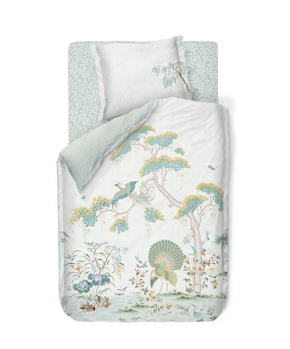 Pip Studio Fitted Sheet - Cotton - Green