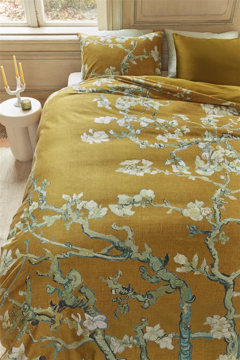 Beddinghouse x Van Gogh Museum Blossoming dekbedovertrek - Oker