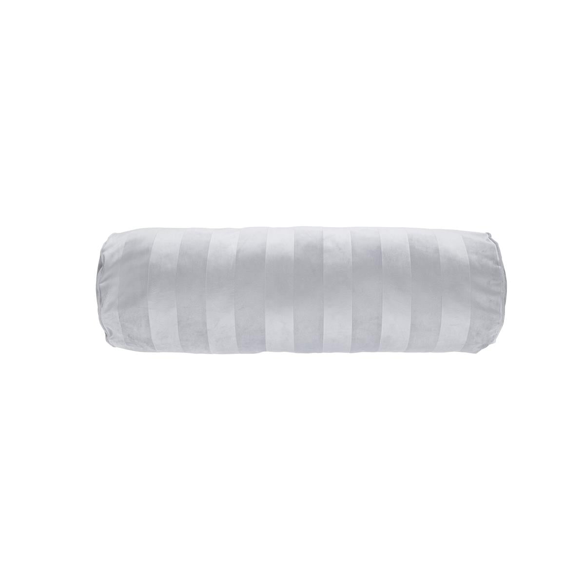 KAAT Amsterdam Softy Stripe Decoratiekussen - Licht grijs
