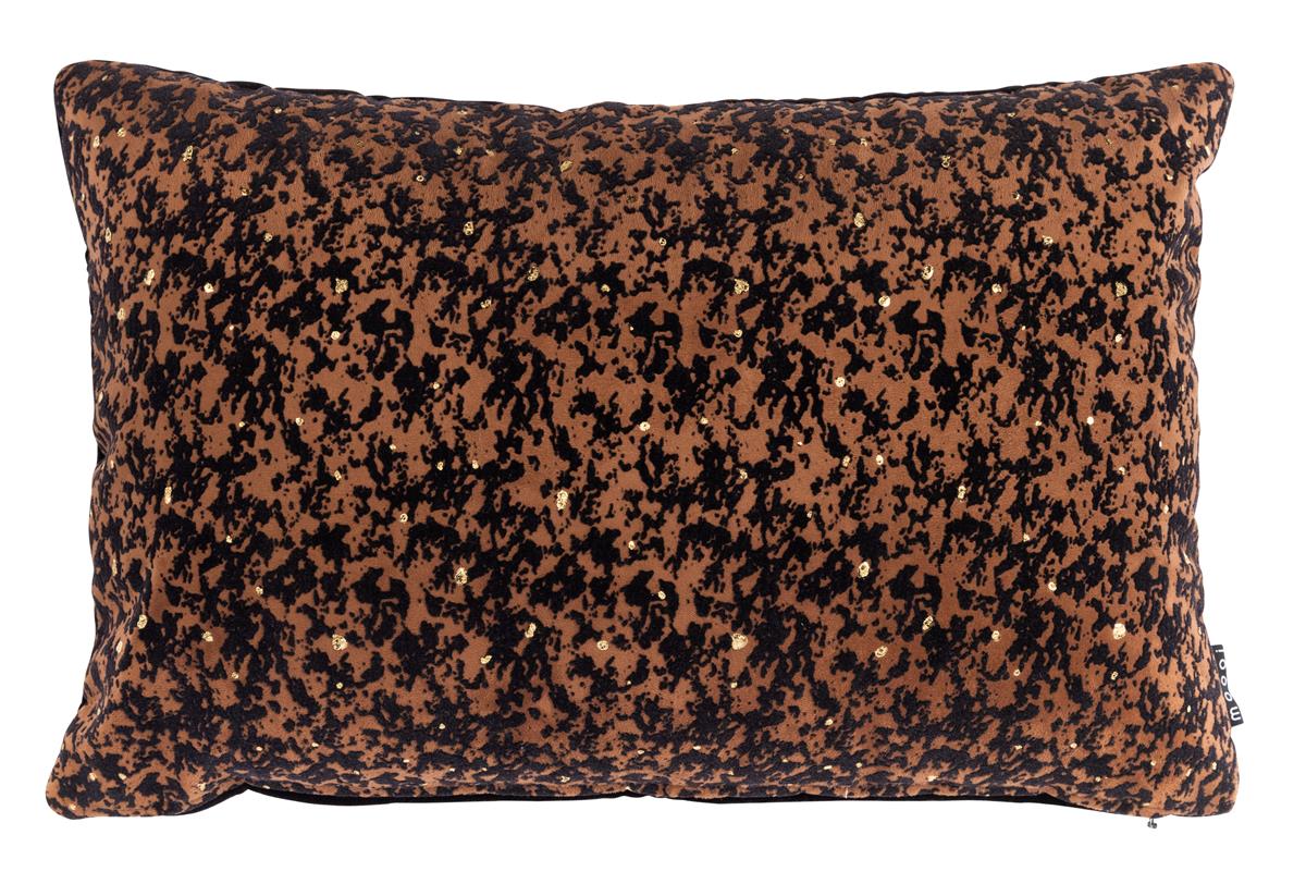 MOOOI Bearded Leopard Sierkussen - 40x60 / 16x24 Inch cm - Bruin
