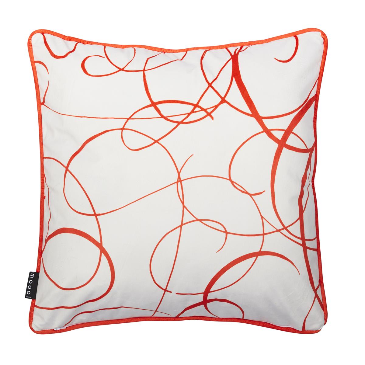 MOOOI Calligraphy Bird Sierkussen - 50x50 / 20x20 Inch cm - Multi