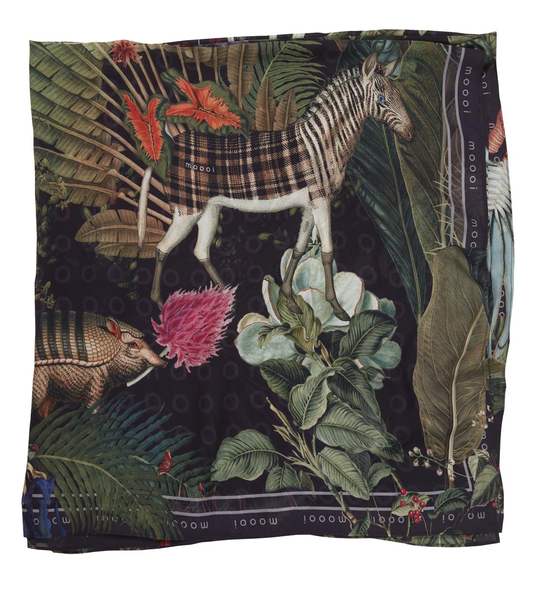 MOOOI Menagerie XL Scarf Decorative Cushion - Raven