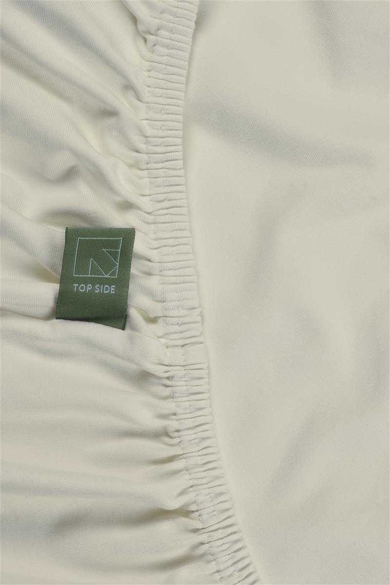 Beddinghouse Dutch Design Hoeslaken - Jersey Stretch - Gebroken wit