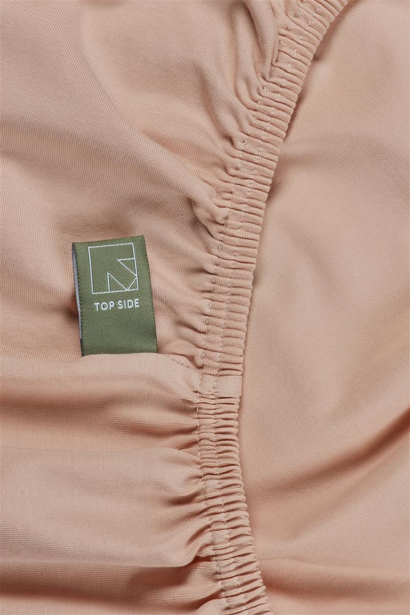 Beddinghouse Dutch Design Topper Fitted Sheet - Jersey Stretch - Nude