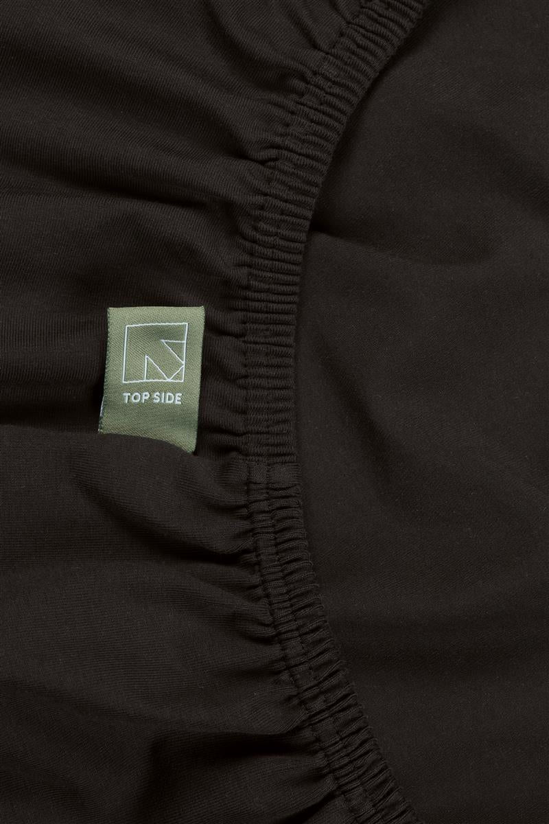 Beddinghouse Dutch Design Topper Hoeslaken - Jersey Stretch - Zwart