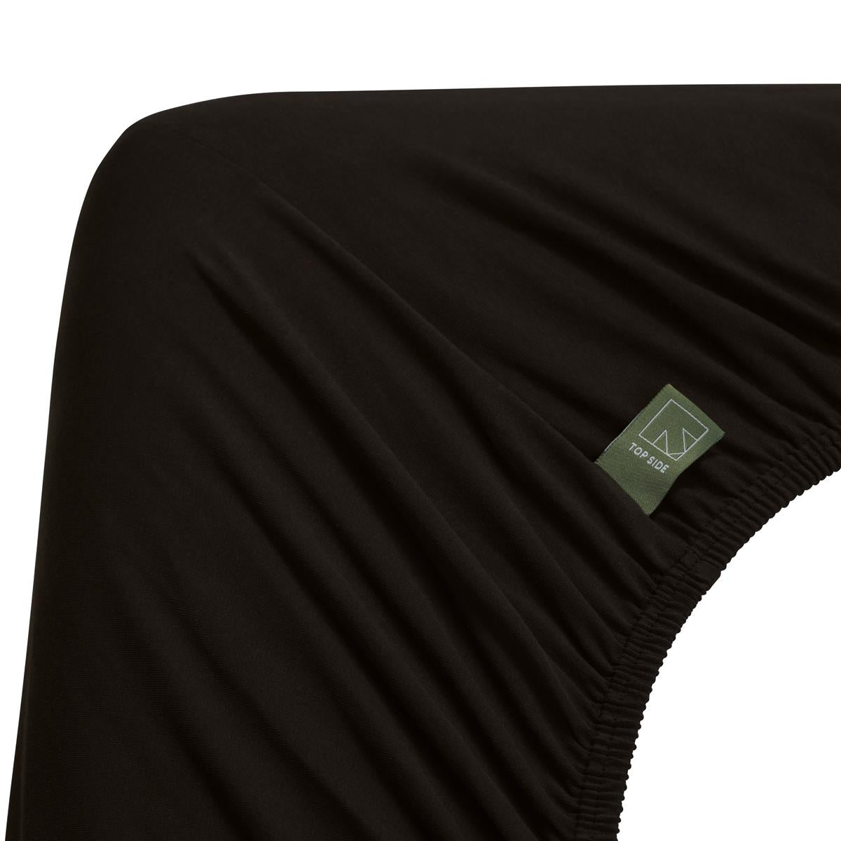 Beddinghouse Dutch Design Topper Hoeslaken - Jersey Stretch - Zwart