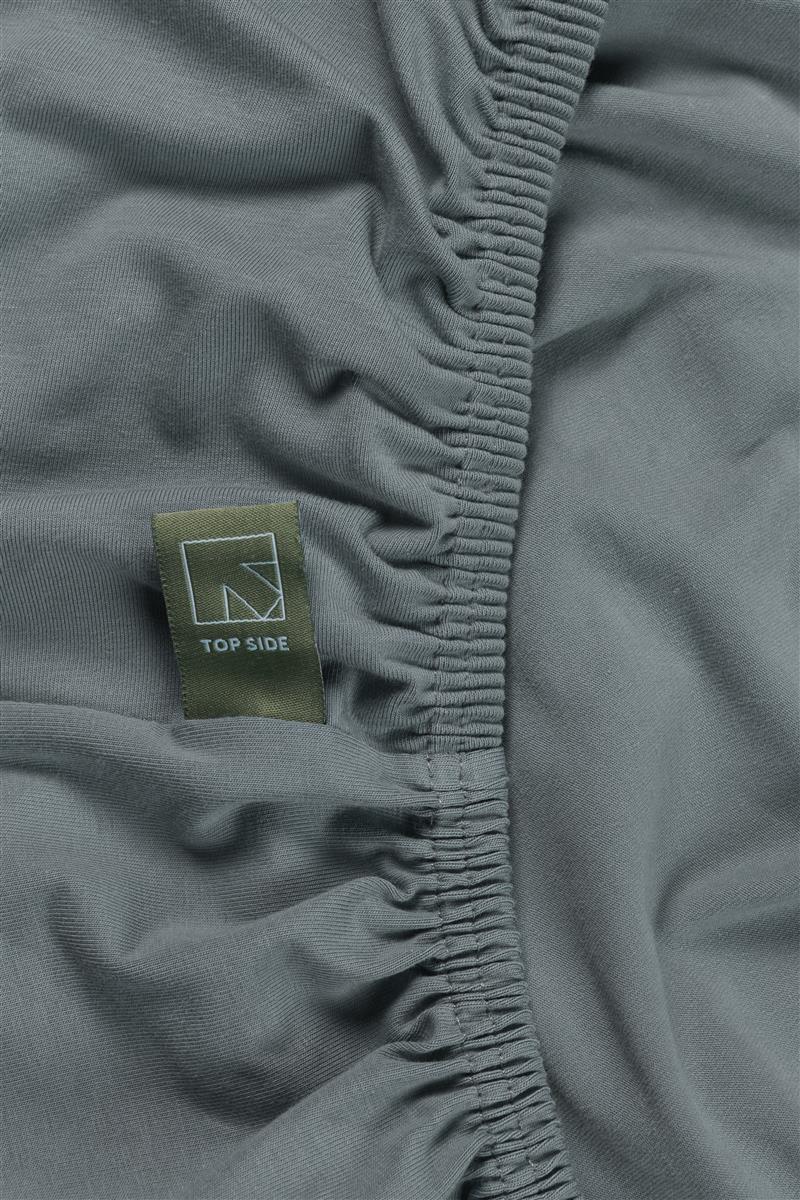 Beddinghouse Dutch Design Splittopper Hoeslaken - Jersey Stretch - Blauw Grijs