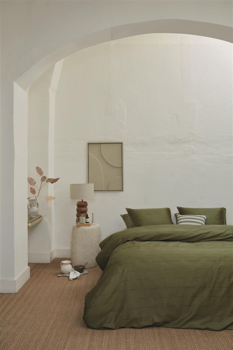 vtwonen Bold Square Decoratiekussen - Groen