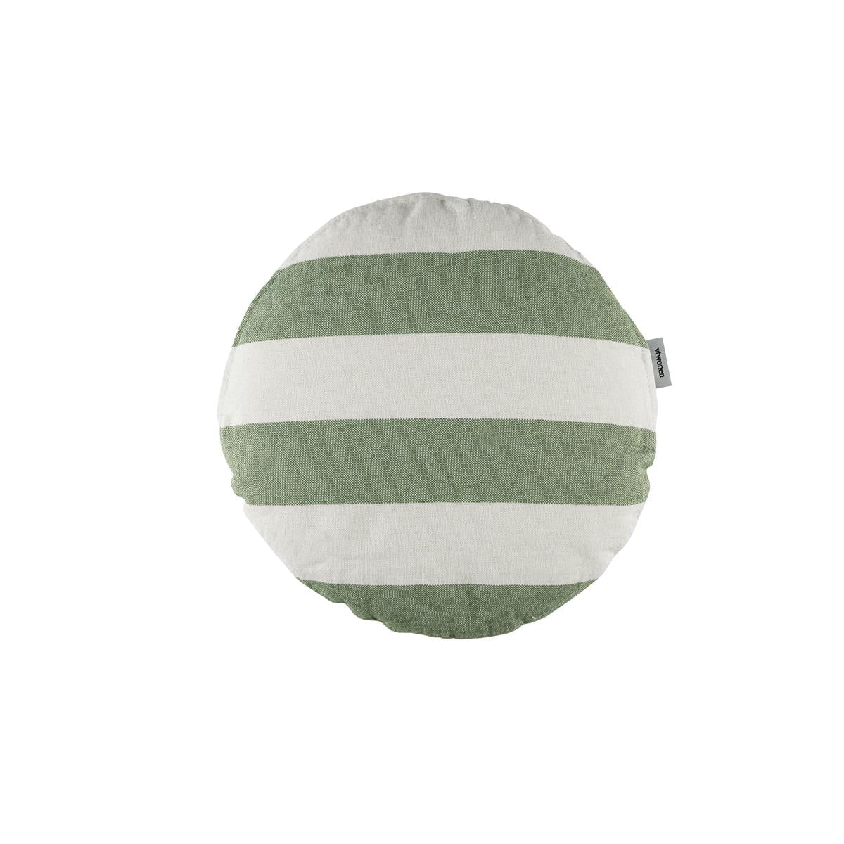 Vtwonen Bold Round Sierkussen - dia 40 cm - Groen