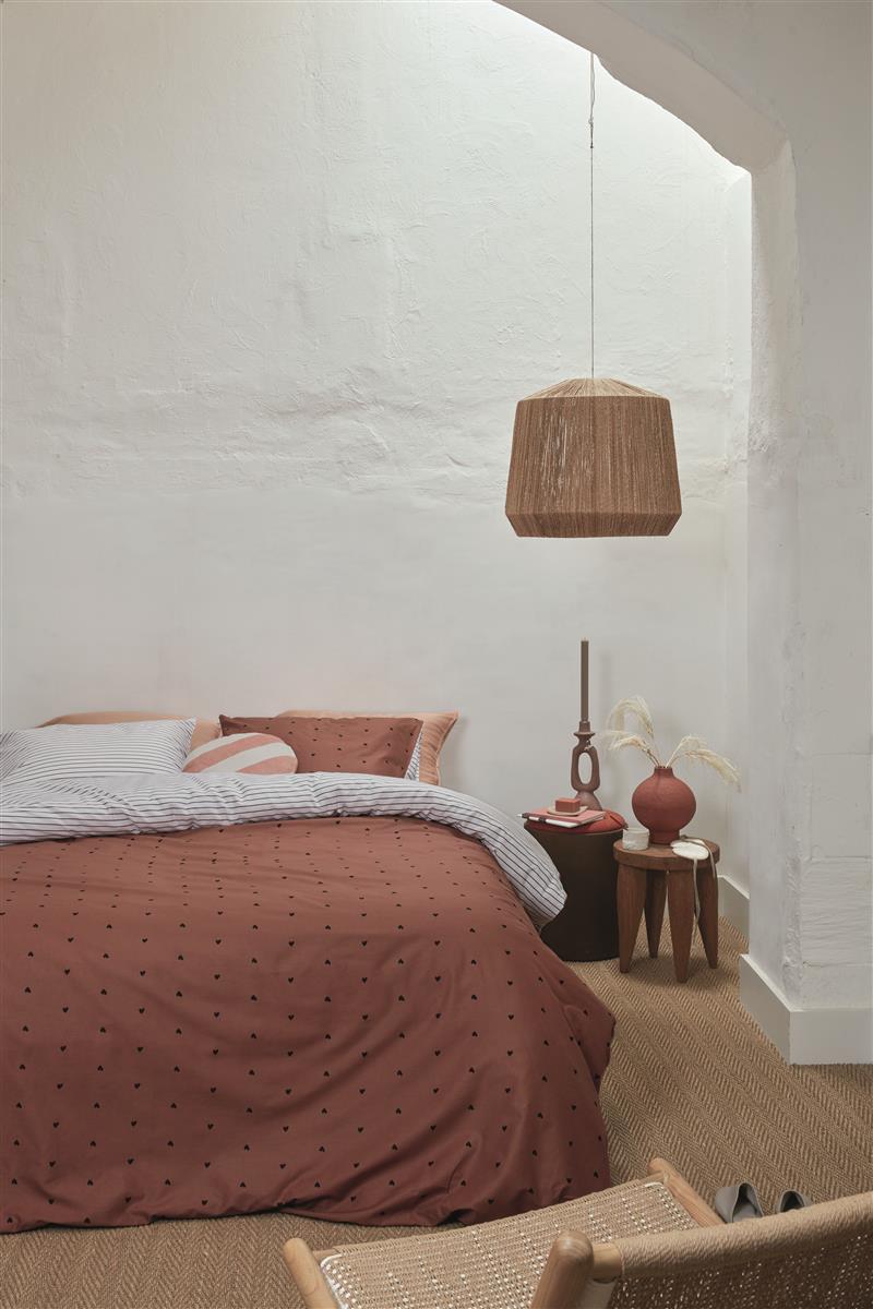 vtwonen Bold Round Decoratiekussen - Perzik