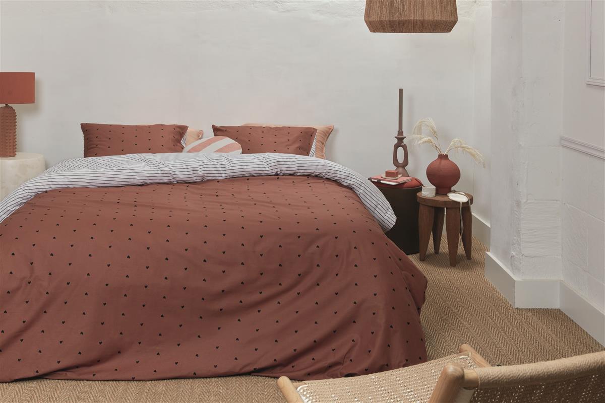 vtwonen Bold Round Decoratiekussen - Perzik