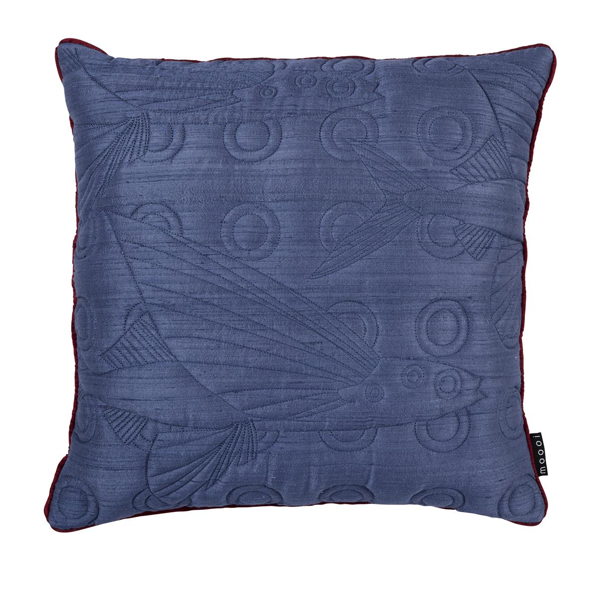 MOOOI Flying Coral Fish Sierkussen - 50x50 / 20x20 Inch cm - Blauw