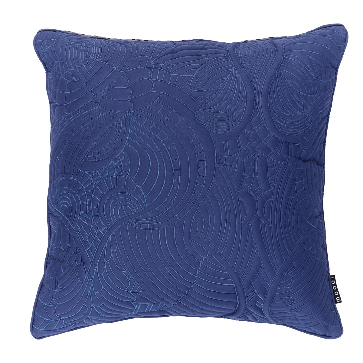 MOOOI Dodo Pavone Sierkussen - 50x50 / 20x20 Inch cm - Blauw